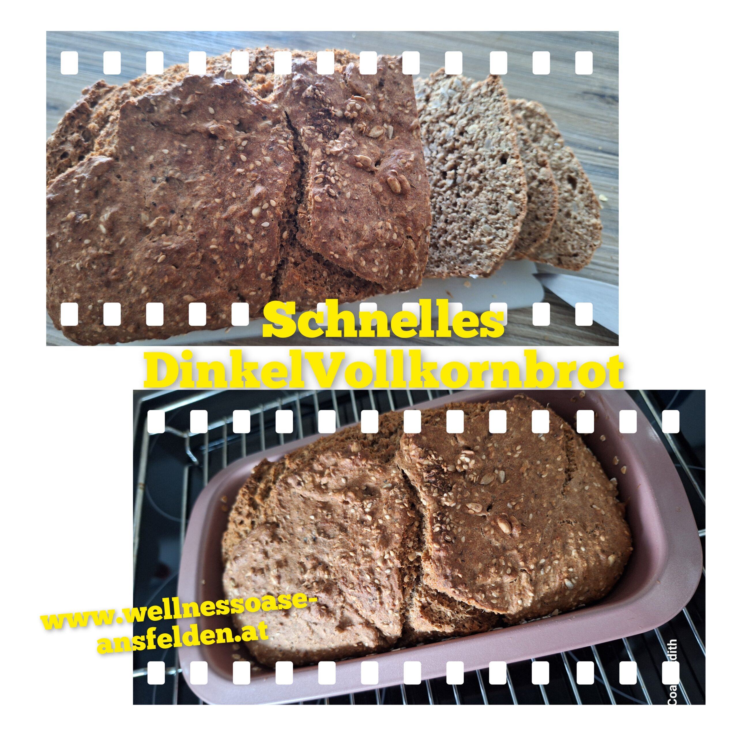 schnelles Dinkel-Vollkorn-Brot