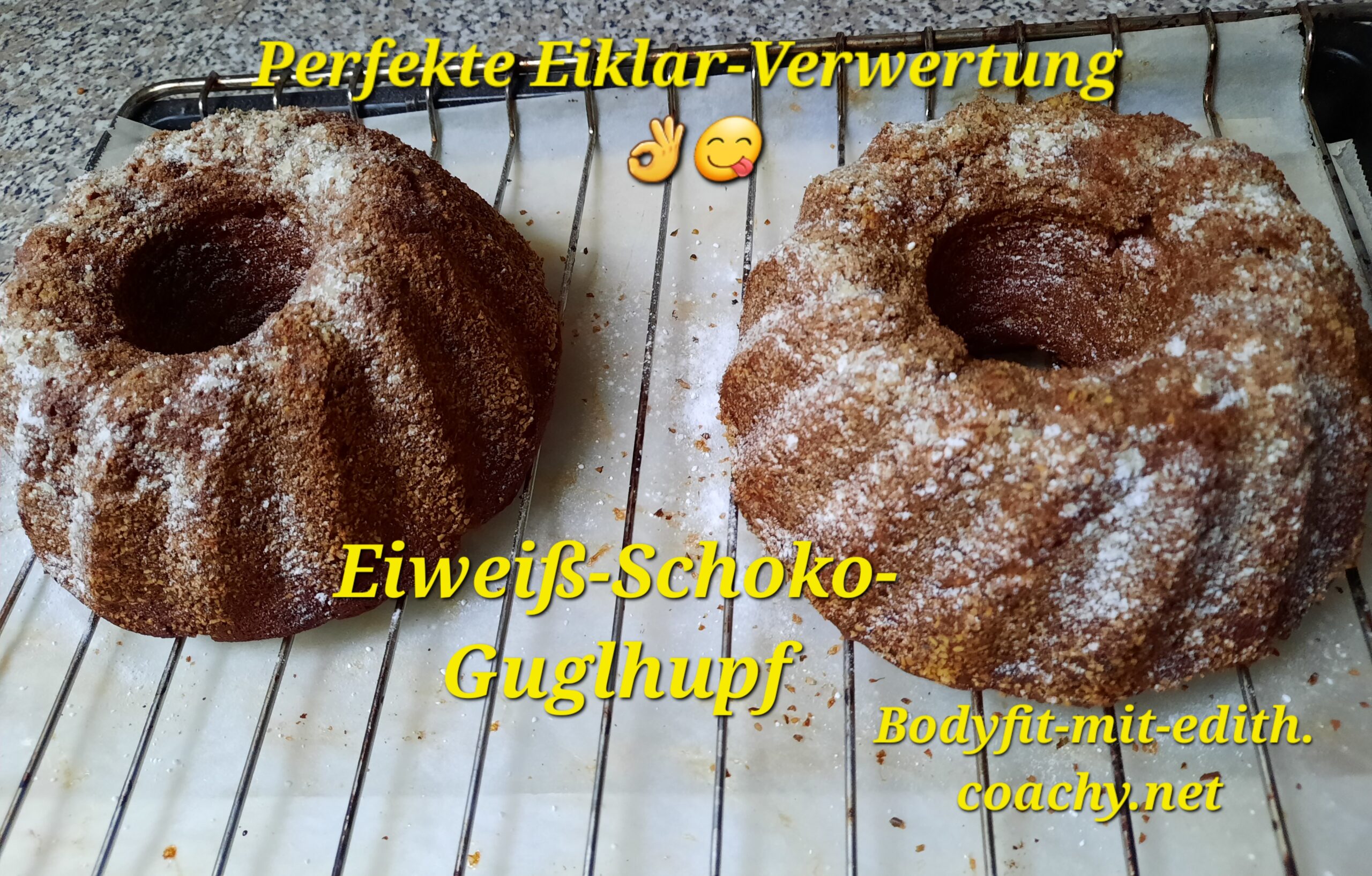 Eiweiß-Schoko-Guglhupf 2